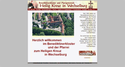 Desktop Screenshot of kloster-wechselburg.de