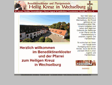 Tablet Screenshot of kloster-wechselburg.de